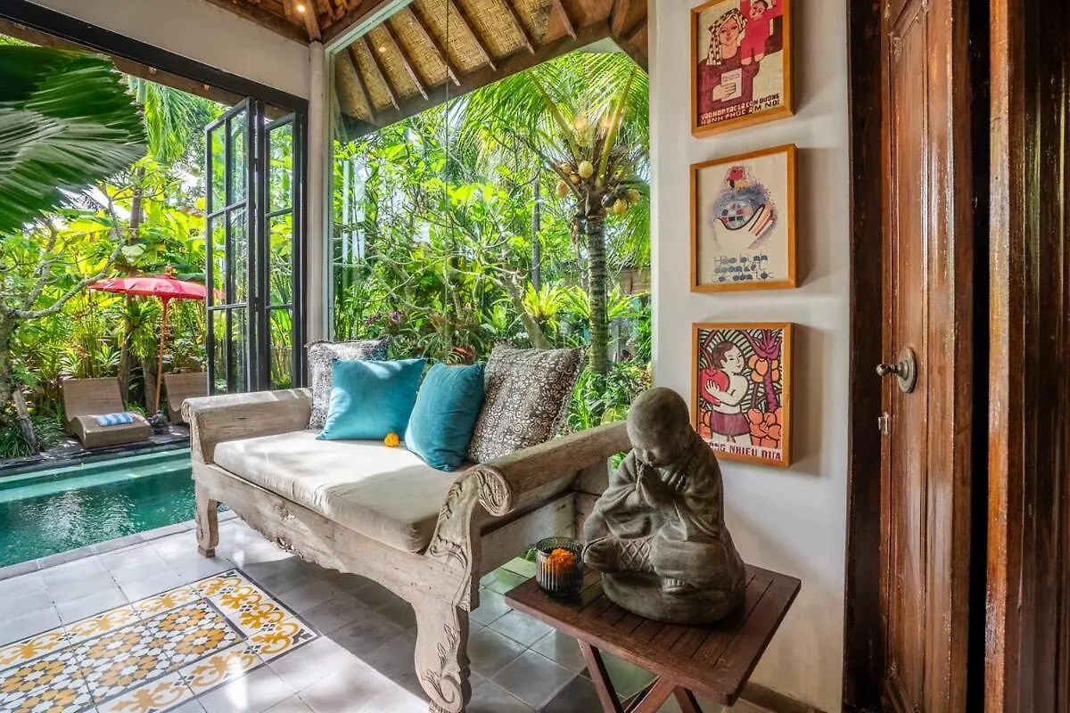 Where Art and Relaxation Meet in Tropical Paradise Ubud  Villa Ubud (Bali)