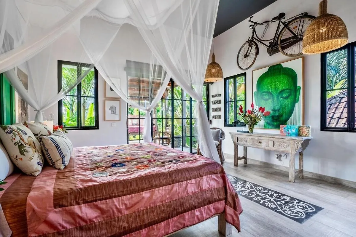 Villa Where Art and Relaxation Meet in Tropical Paradise Ubud